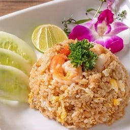 ข้าวผัดกุ้ง ( จานใหญ่ )