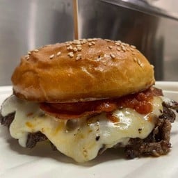 Pepperoni burger