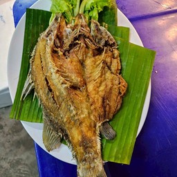 ปลากระพงทอดน้ำปลา