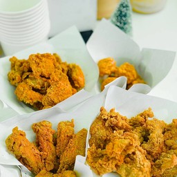 ปีกกลางไก่เขย่า