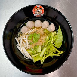 เกาเหลาลูกชิ้นเนื้อล้วน