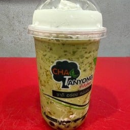 ชาเขียวชีส(แยกน้ำแข็งไม่ได้)