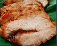 คอหมูย่างจิ้มแจ่ว