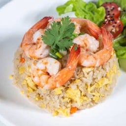 ข้าวผัด ปู กุ้ง