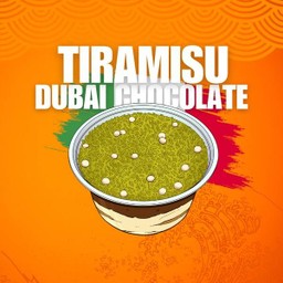 Tiramisu Dubai Chocolate 350g