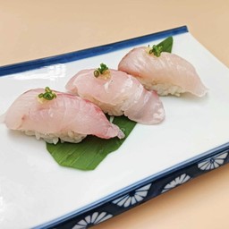 (236) ซูชิปลากระพงขาว Suzki Nigiri