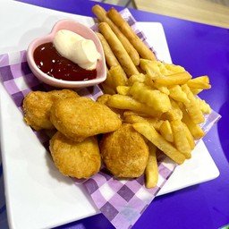 รวมทอด 1 (เฟรนฟราย,กุ้งอิบิโรล์,นักเก็ตไก่)