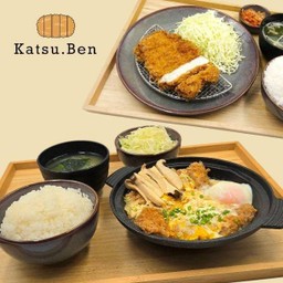 ชุดคัตสึหมูโทจินาเบะ+ชุดข้าวทงคัตสึหมูสันนอก