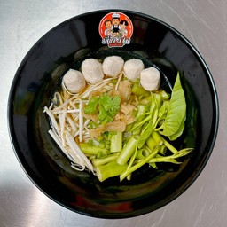 เกาเหลาลูกชิ้นหมูล้วน