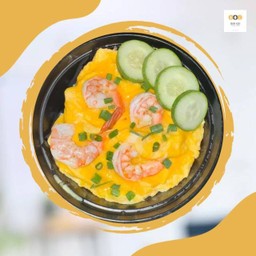 ข้าวไข่ข้นกุ้ง