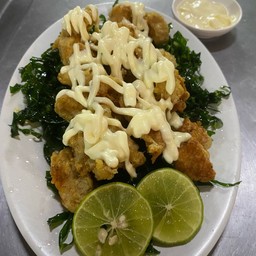 ไก่กรอบซอสมะนาว