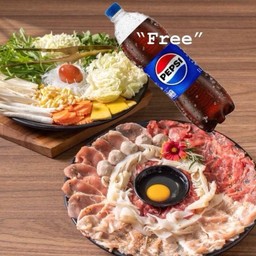 ชุดเนื้อ (ฟรี เป๊ปซี่)