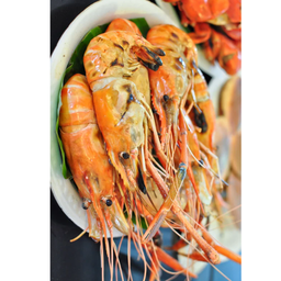 กุ้งเผา 1กิโล  (ไซต์ใหญ่)