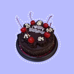 1.เค้กช็อกโกแลตฟัดจ์นมสด 1ปอนด์