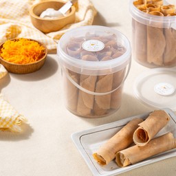 น้องเบื้องม้วนกรอบสนั่น! ไส้หวาน 1 กระปุก