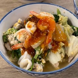 สุกี้แห้งทะเล