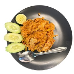 ข้าวผัดต้มยำหมู
