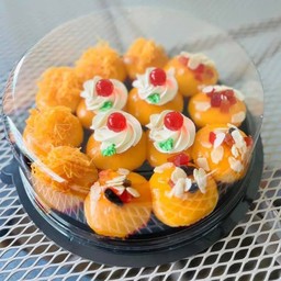 เค้กโบราณจิ๋วกลม14ชิ้น