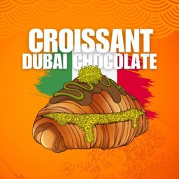 Croissant Dubai Chocolate