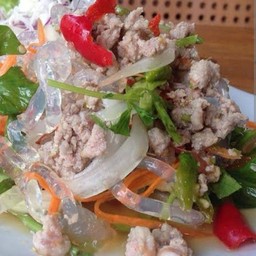 ยำเส้นแก้ว3เกลอ