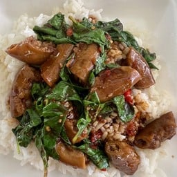 กะเพราใส้วัว
