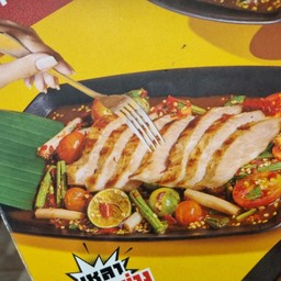 เหลาคอหมูย่าง