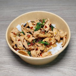 🔥ข้าวไข่ข้น🌶️ เพราะกะเพรา by Pun🌶️ หมู่บ้านเมืองประชา(ต้นซอย)/ร้านสักลายต้นซอย