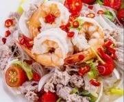 ยำวุ้นเส้นทะเล