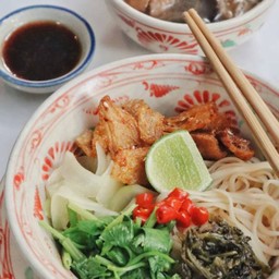 Vegan Hu Tiu Nam Vangก๋วยเตี๋ยวนามวางวีแกน