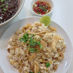ข้าวผัดกากหมูเจียวพระราม3