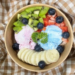 สุดฮิต ทูโทน มาร์เบิ้ล กีวี่+สตรอว์+กล้วย+บลูเบอร์รี่