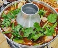 ต้มยำปลาทับทิม หม้อไฟ