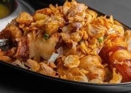 หมึกไข่ทอดกระเทียม