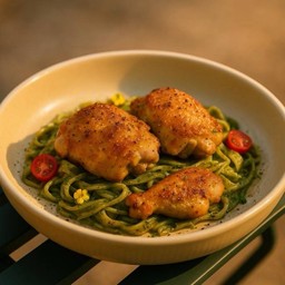 Pesto Sauce Pasta Bake Chicken 