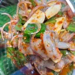 ยำกุ้งสดซีฟู้ด