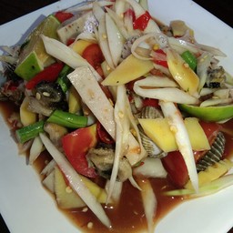 ตำมั่วหอยแครง
