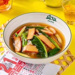 ราดหน้าหมูแดงเจ