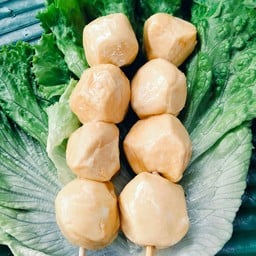 ย่างลูกชิ้นเต้าหู้หมู