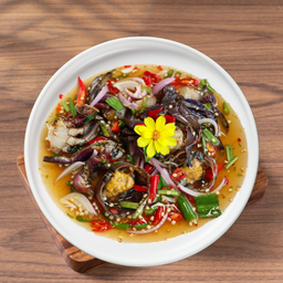 ยำปูจืด Crab salad 香辣凉拌淡水蟹