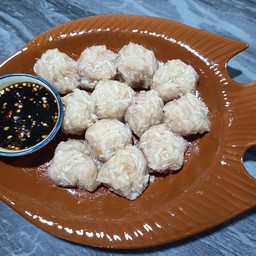 กุยช่ายไส้เผือกเปลือยแป้ง