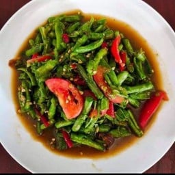 ตำถั่ว(ปูปลาร้า)