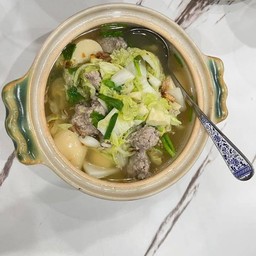 แกงจืดเต้าหู้หมูสับ