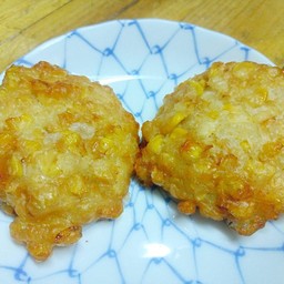 Corn-Tenpura-2P เทมปุระข้าวโพด 2 ชิ้น コーン天