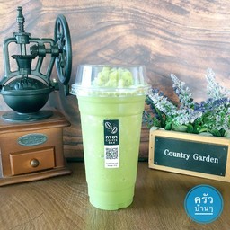 ชาเขียว (ปั่น) - Green Tea Frappe