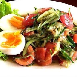 ตำแตงไข่ต้ม