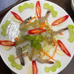 กุ้งแช่น้ำปลา