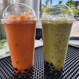 ชาเย็น+ชาเขียวไข่มุก