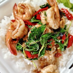 กะเพรากุ้ง