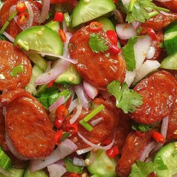 ยำกุนเชียง(กับข้าว)