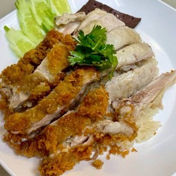 ข้าวมันไก่ผสมพิเศษ